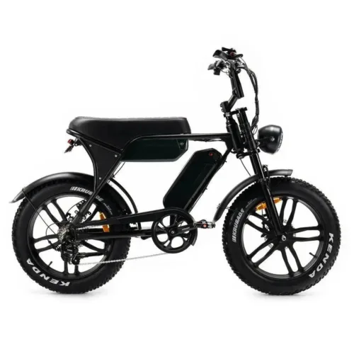 Dit is een fatbike ouxi v8+ (dubbele accu) - zwart