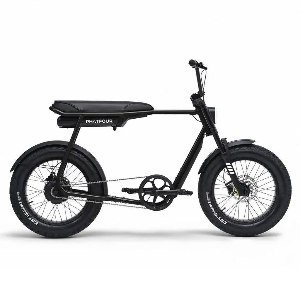 Fatbike Huren In Enschede | Jouw Avontuur Begint Hier! 3 Phatfour flx - zwart